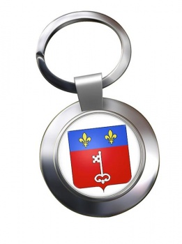 Angers (France) Metal Key Ring