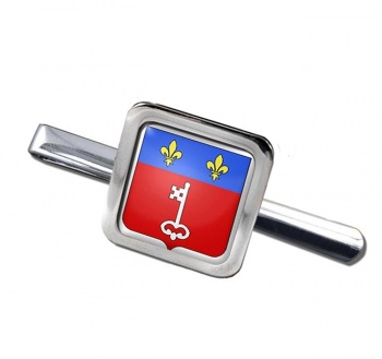 Angers (France) Square Tie Clip