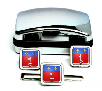 Angers France Square Cufflinks