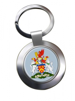 Anglesey Metal Key Ring
