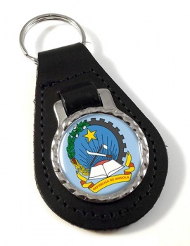 Angola Leather Key Fob