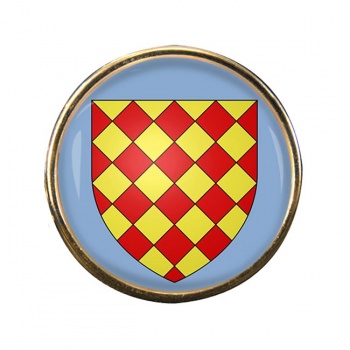 Angoumois France) Round Pin Badge