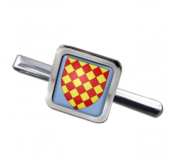 Angoumois France) Square Tie Clip