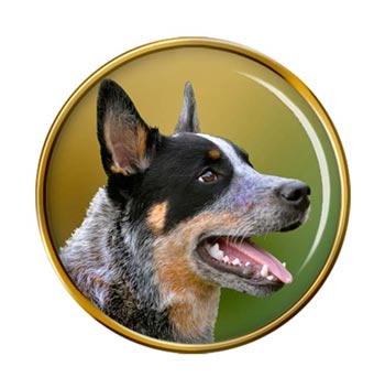 Australian Cattle Dog Pin Badge
