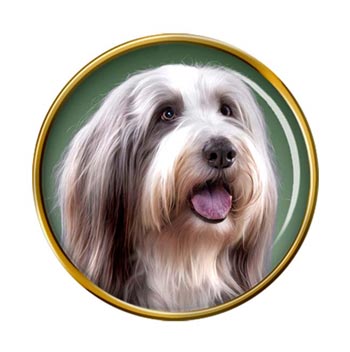 Bearded Collie Pin Badge