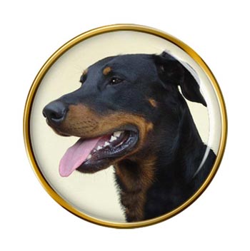 Beauceron Dog Pin Badge