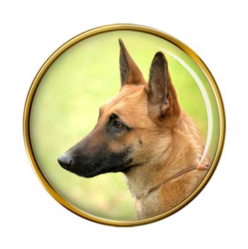 Belgian Shepherd Dog (Malinois) Pin Badge