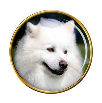 Canadian Eskimo Dog Pin Badge