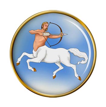 Centaur Sagittarius Pin Badge