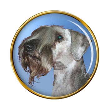 Cesky Terrier Pin Badge