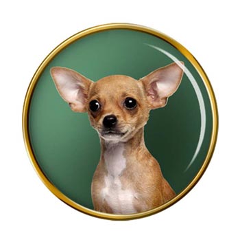 Chihuahua Dog Pin Badge