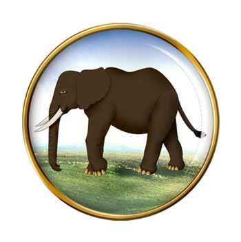 Elephant Pin Badge