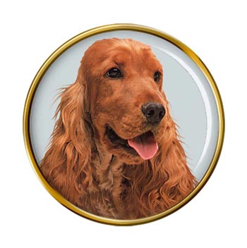 English Cocker Spaniel Pin Badge