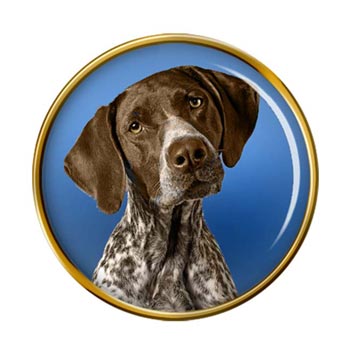 German Shorthaired Pointer Pin Badge