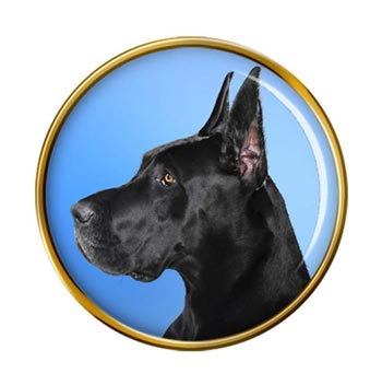 Great Dane Pin Badge