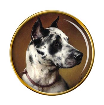 Great Dane by Reichert Pin Badge