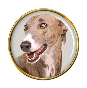 Greyhound Pin Badge
