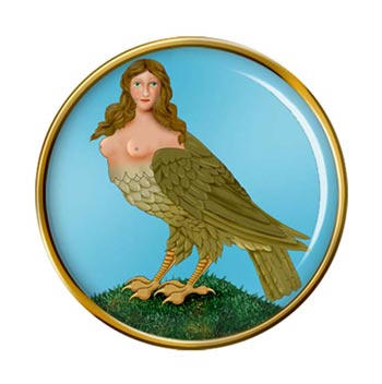 Harpy Pin Badge