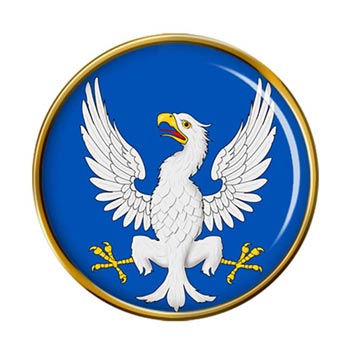 Heraldic eagle Pin Badge