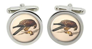 Kestrel Cufflinks in Chrome Box