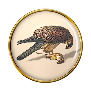 Kestrel Pin Badge