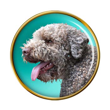 Lagotto Romagnolo Dog Pin Badge