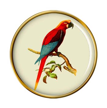 Macaw Pin Badge