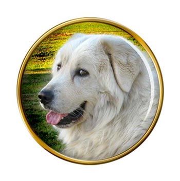 Maremmano Abruzzese (Maremma Sheepdog) Pin Badge