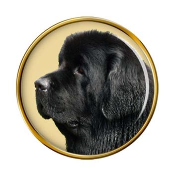 Newfoundland Dog Pin Badge