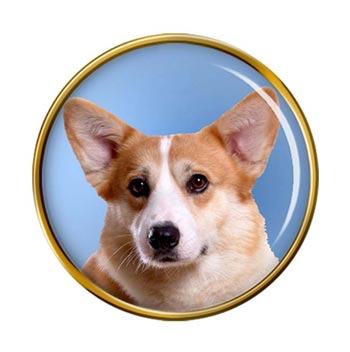 Pembroke Welsh Corgi Pin Badge