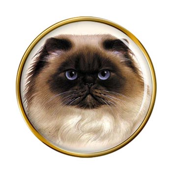 Persian Cat Pin Badge