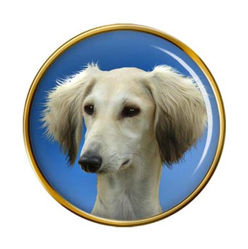 Saluki (Royal Dog of Egypt) Pin Badge