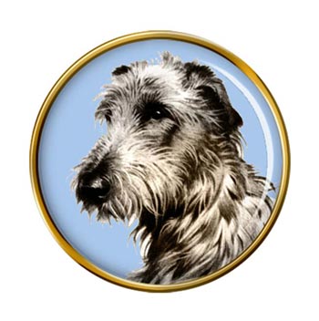 Scottish Deerhound Pin Badge