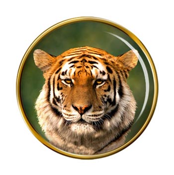 Siberian Tiger Pin Badge