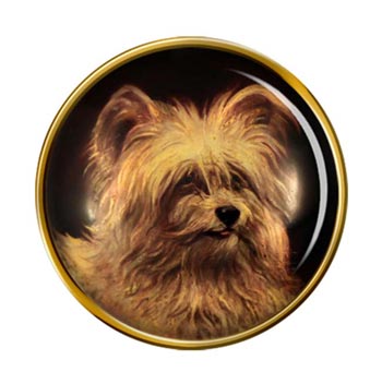 Skye Terrier Pin Badge