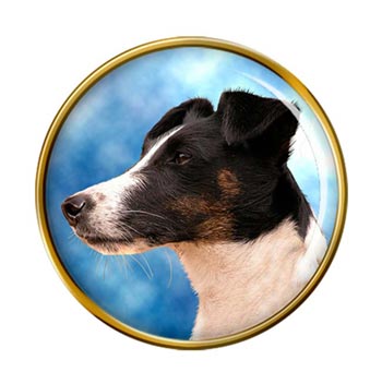 Smooth Fox Terrier Pin Badge