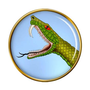 Snake Bite (Asp) Pin Badge