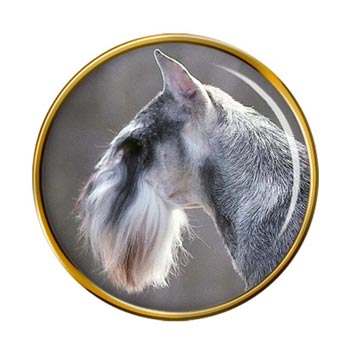 Standard Schnauzer Pin Badge