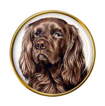 Sussex Spaniel Pin Badge