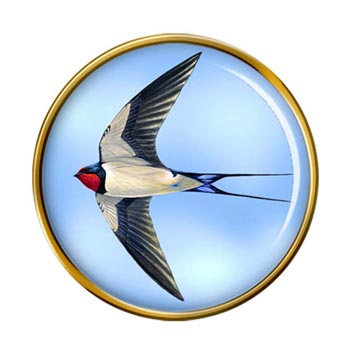 Swallow Pin Badge