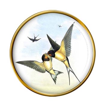 Swallows Pin Badge