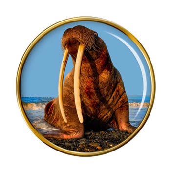 Walrus Pin Badge