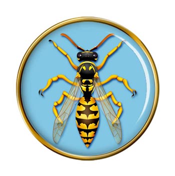 Wasp Pin Badge