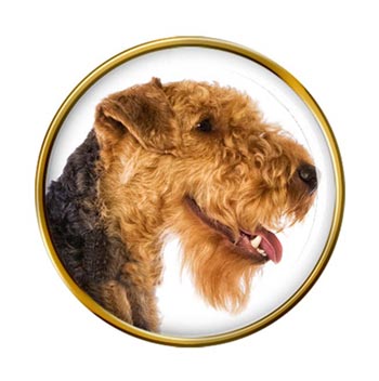 Welsh Terrier Pin Badge