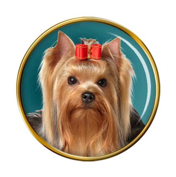 Yorkshire Terrier Pin Badge