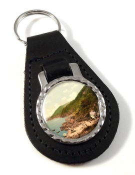 Anstey’s Cove Leather Key Fob
