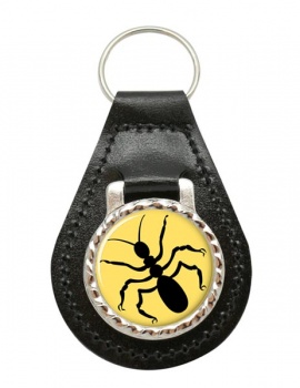 Ant Leather Key Fob