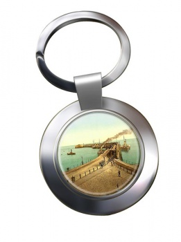 Admiralty Pier Dover Chrome Key Ring