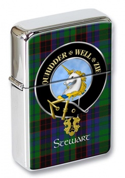 Stewart of Appin Scottish Clan Flip Top Lighter