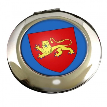 Aquitaine (France) Round Mirror